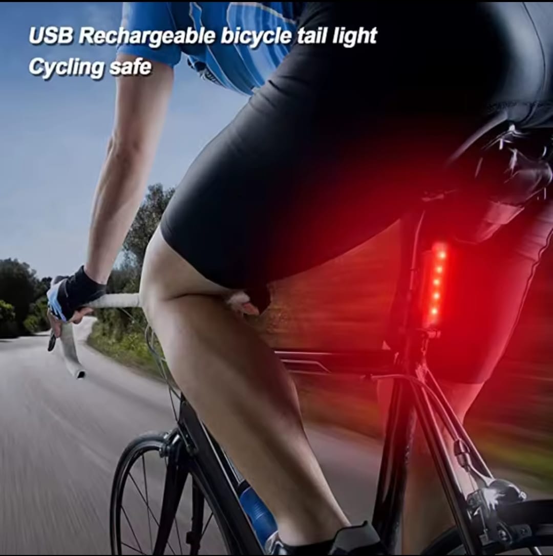 LUZ LED POSTERIOR BICICLETA