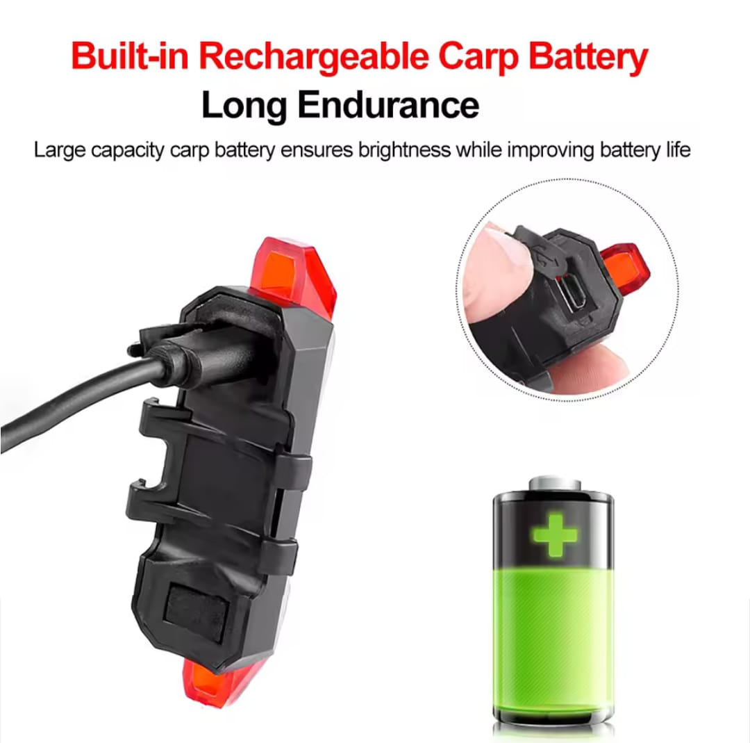 LUZ LED POSTERIOR BICICLETA