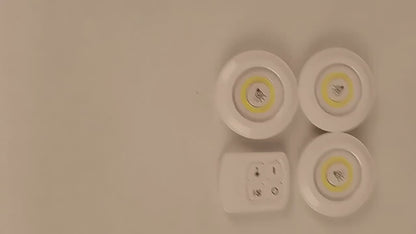 LUZ LED CON CONTROL REMOTO (Incluye pilas)